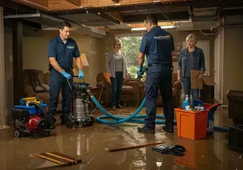 Basement Water Extraction and Removal Techniques process in Devine, TX